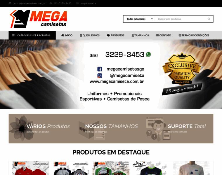 Megacamiseta.com.br thumbnail
