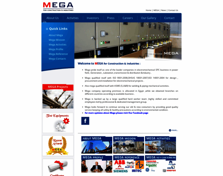 Megaci-eg.com thumbnail