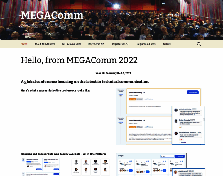 Megacomm.org thumbnail
