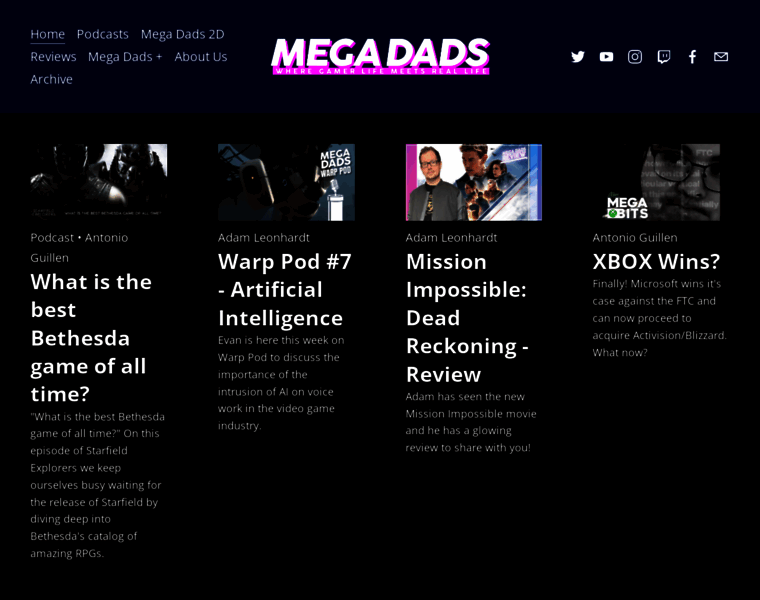 Megadads.org thumbnail