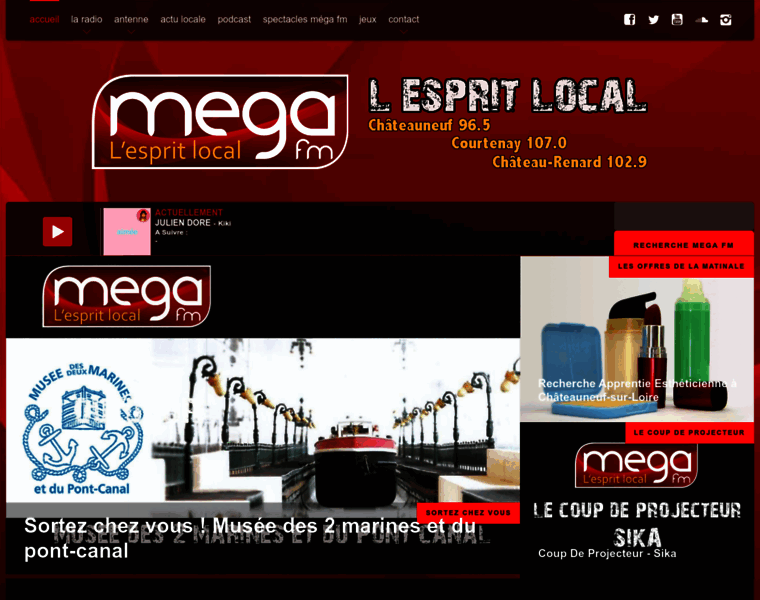 Megafm.fr thumbnail