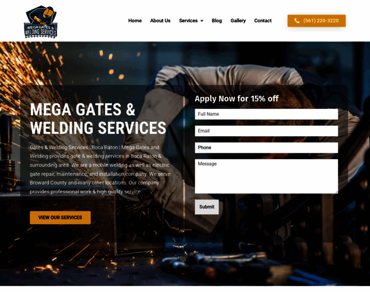 Megagatesandweldingbocaraton.com thumbnail