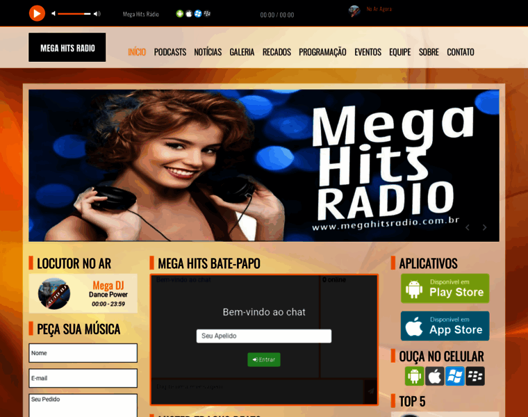 Megahitsradio.com.br thumbnail