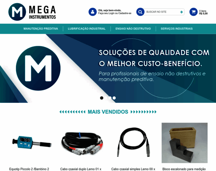 Megainstrumentos.com.br thumbnail