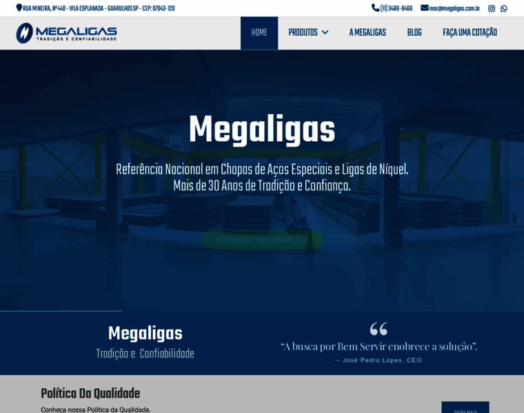 Megaligas.com.br thumbnail
