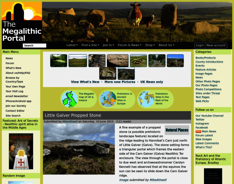 Megalithic.co.uk thumbnail