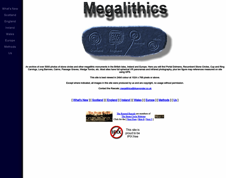 Megalithics.com thumbnail
