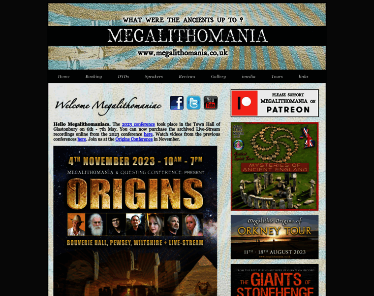 Megalithomania.co.uk thumbnail