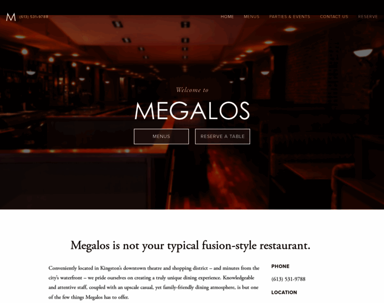 Megalosrestaurant.com thumbnail