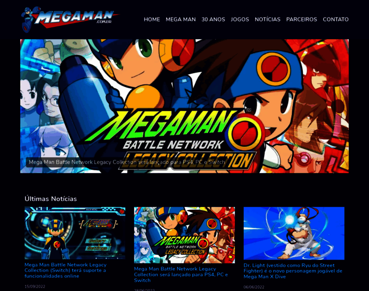 Megaman.com.br thumbnail