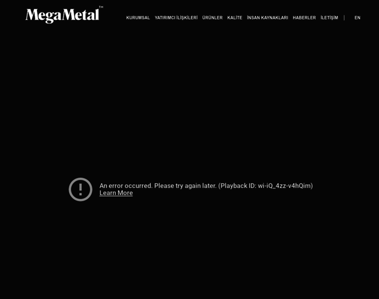 Megametal.com.tr thumbnail