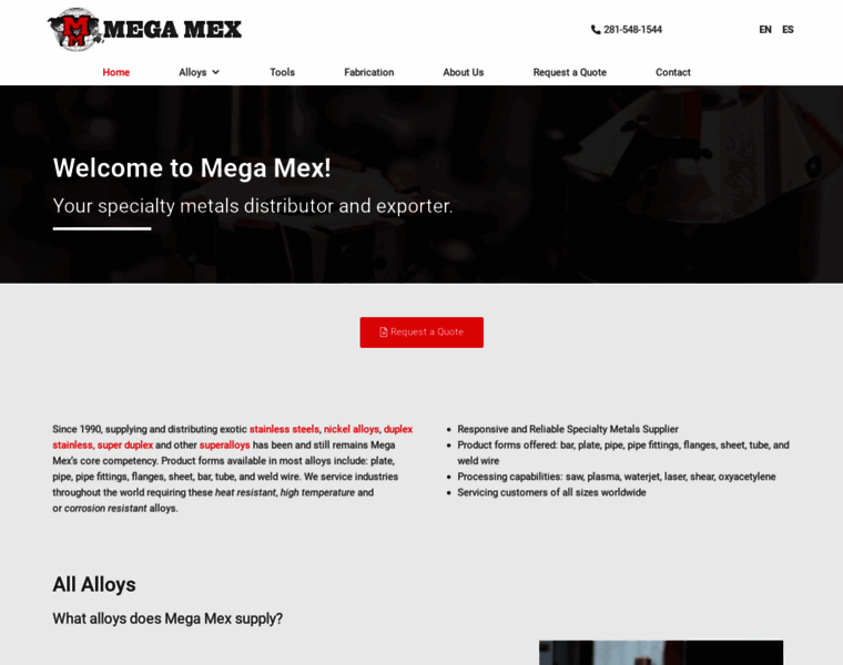 Megamex.com thumbnail