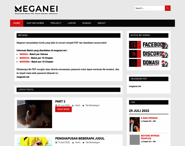 Meganei.net thumbnail