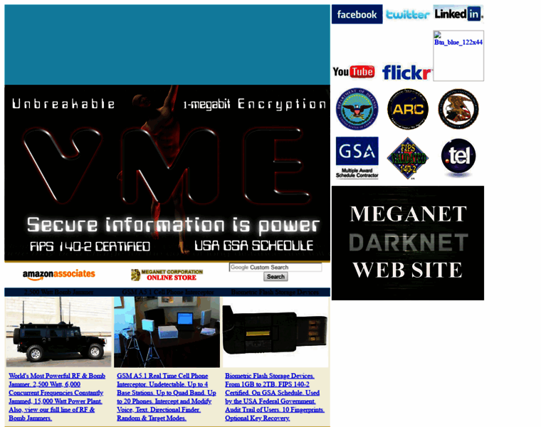 Meganet.com thumbnail