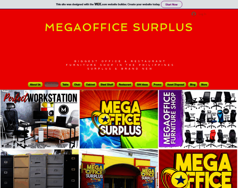 Megaofficesurplus.net thumbnail