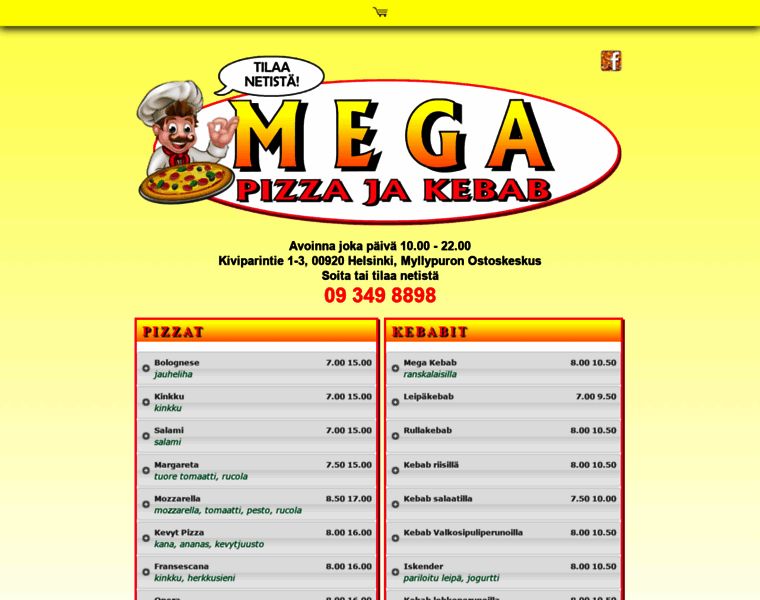 Megapizza.fi thumbnail