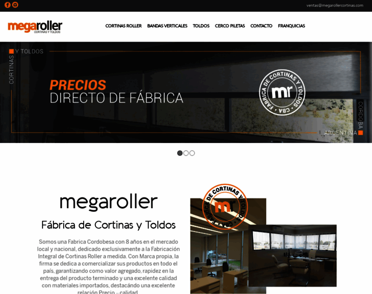 Megarollercortinas.com thumbnail