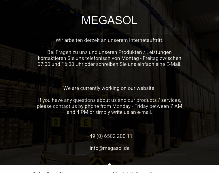 Megasol.de thumbnail