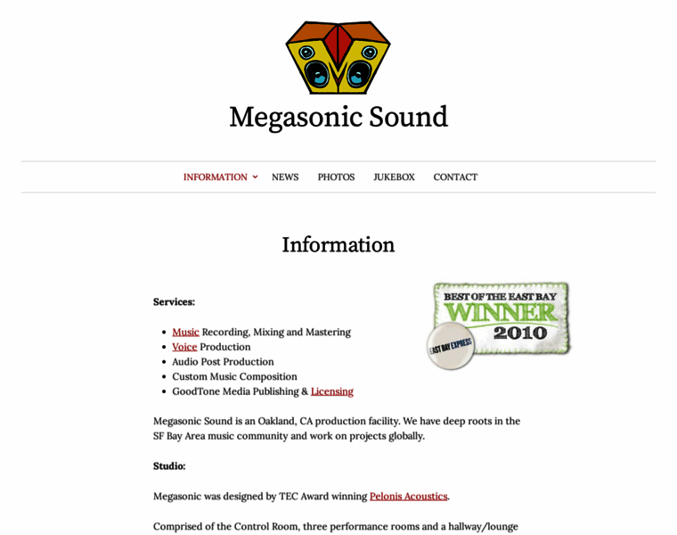 Megasonicsound.com thumbnail