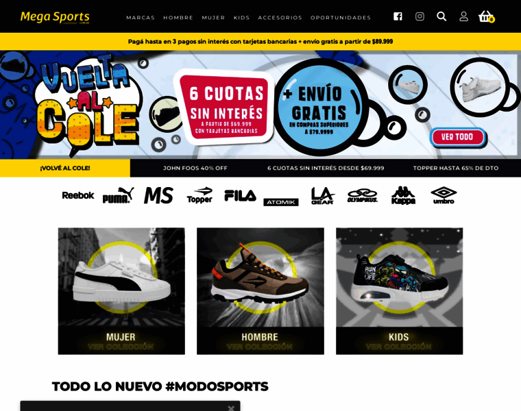Megasports.com.ar thumbnail Megasports.com.ar thumbnail