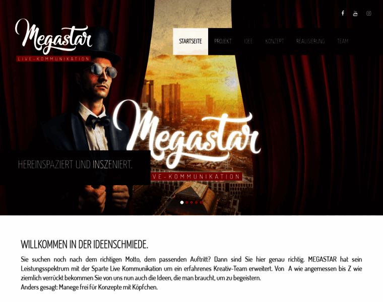 Megastar-events.de thumbnail