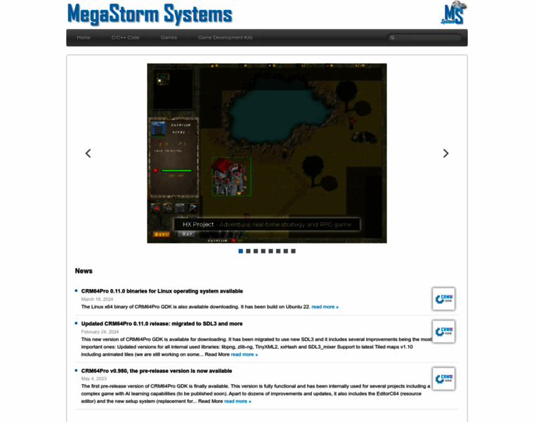 Megastormsystems.com thumbnail