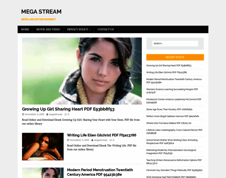 Megastream.online thumbnail