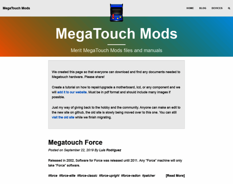 Megatouchmods.com thumbnail