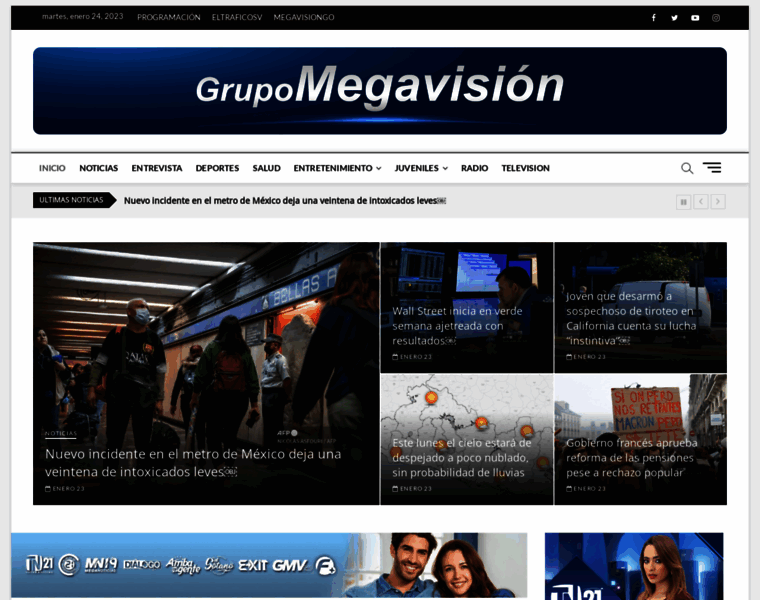 Megavision.com.sv thumbnail