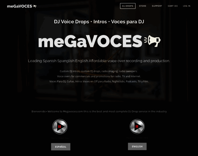 Megavoces.com thumbnail