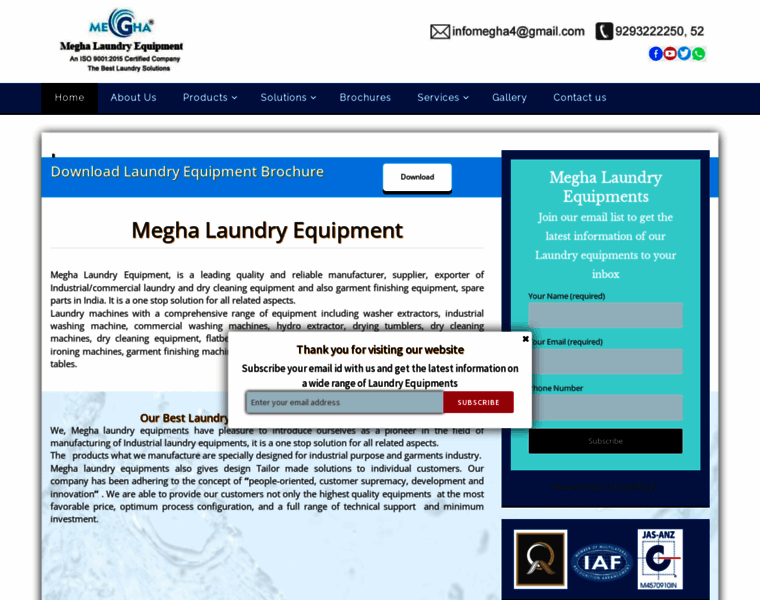 Meghalaundryequipments.com thumbnail