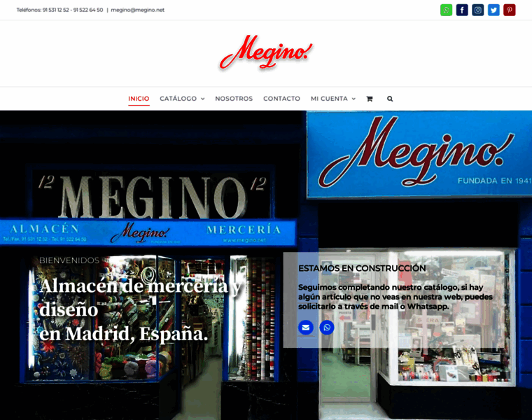 Megino.net thumbnail