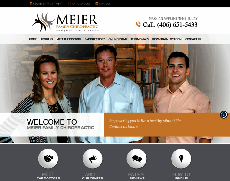 Meierchiropractic.com thumbnail