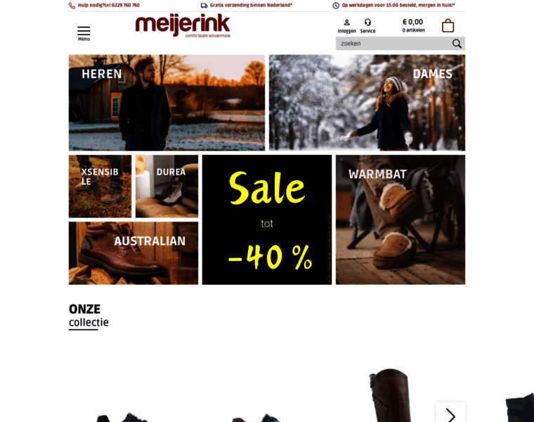 Meijerink-schoenen.nl thumbnail