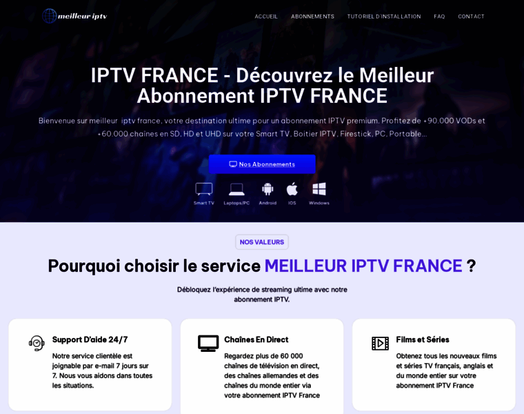 Meilleureiptv.net thumbnail