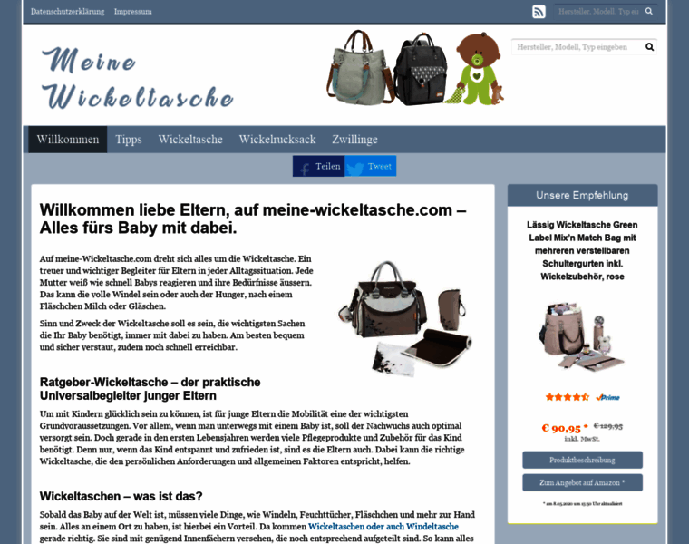 Meine-wickeltasche.com thumbnail