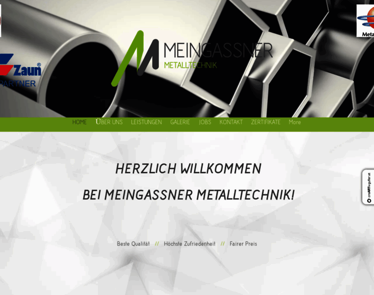 Meingassner-metalltechnik.at thumbnail