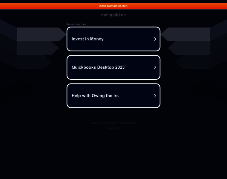 Meingeld.de thumbnail