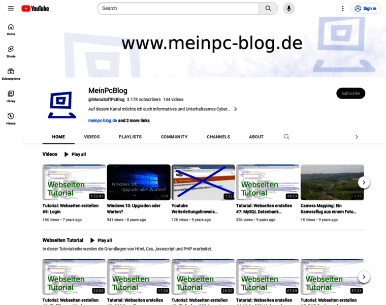 Meinpc-blog.de thumbnail