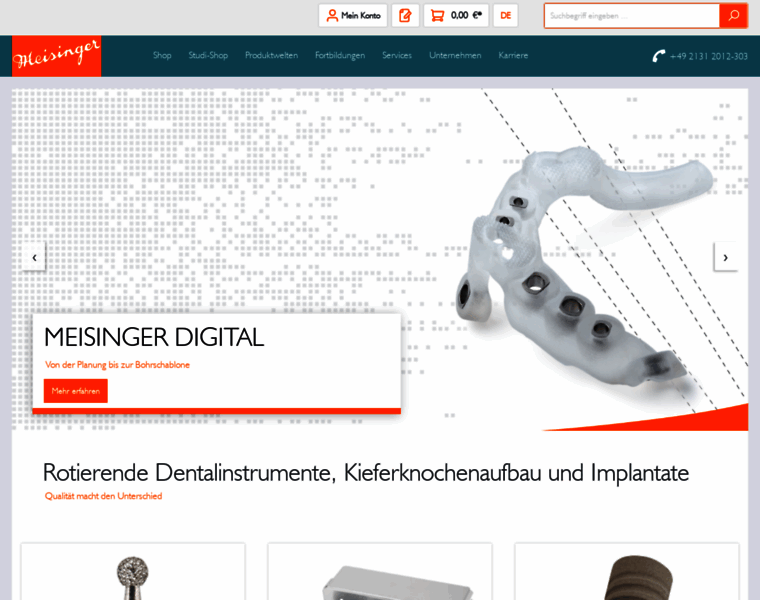 Meisinger.de thumbnail