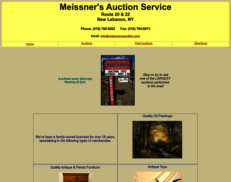 Meissnersauction.com thumbnail