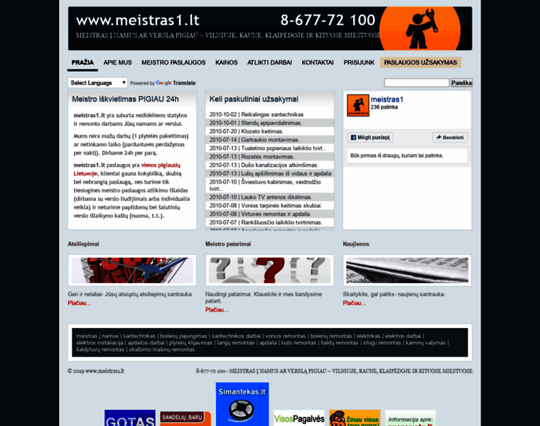 Meistras1.lt thumbnail Meistras1.lt thumbnail