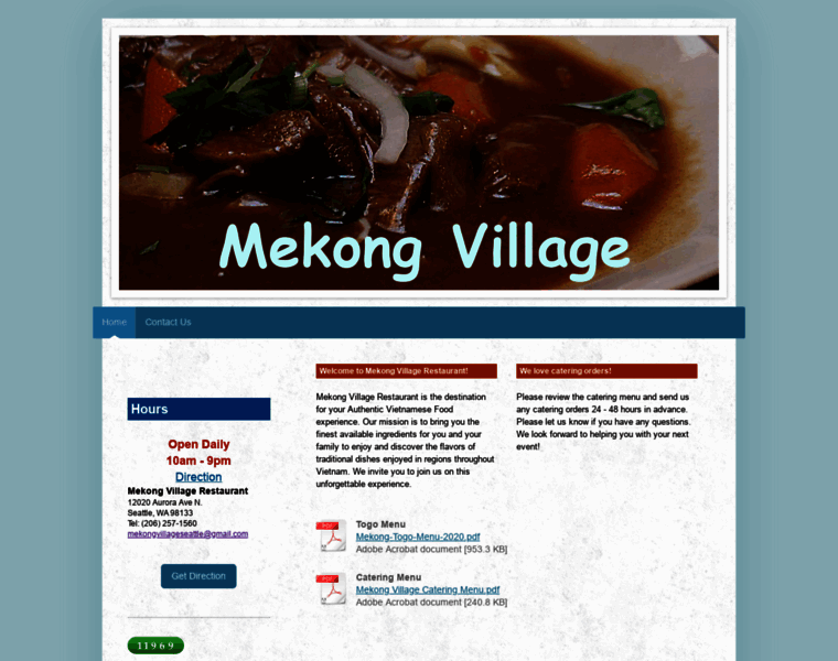 Mekongvillagerestaurant.com thumbnail