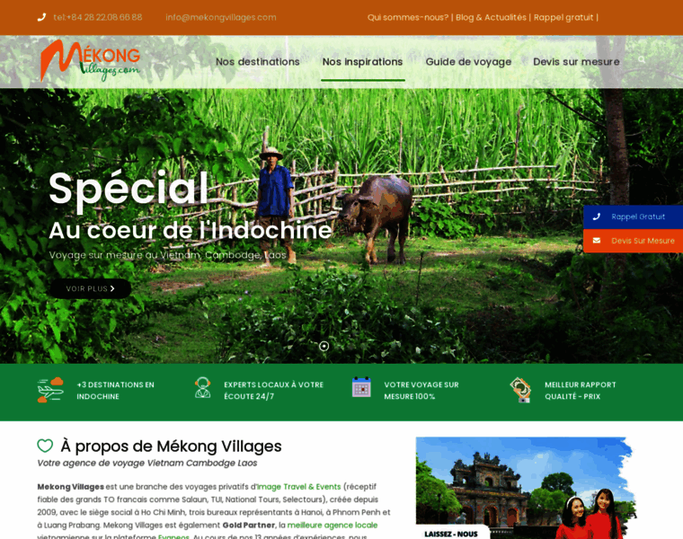 Mekongvillages.com thumbnail