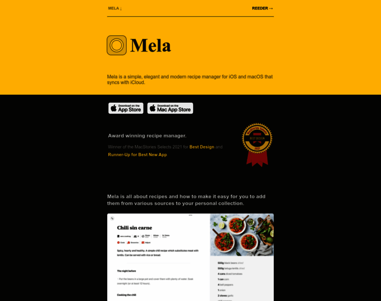 Mela.recipes thumbnail Mela.recipes thumbnail