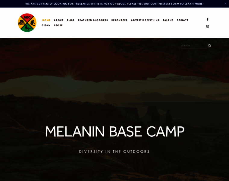 Melaninbasecamp.com thumbnail