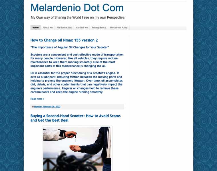Melardenio.com thumbnail