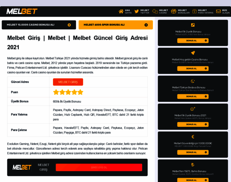 Melbet-giris.net thumbnail