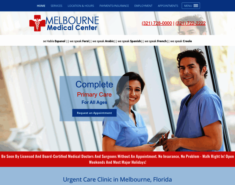 Melbourne-medical-center.com thumbnail