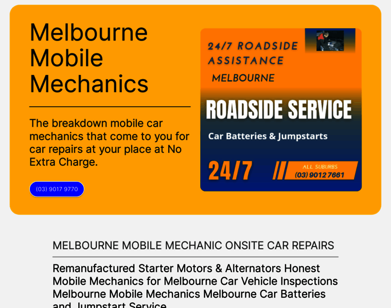 Melbourne-mobile-mechanic.com thumbnail